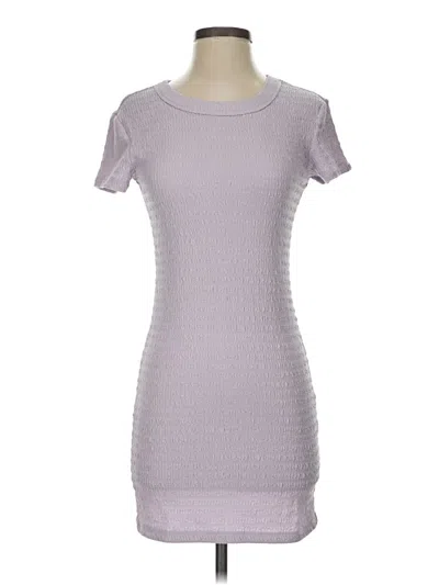 Pre-owned Elodie Casual Dress In Gray