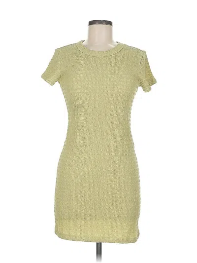 Pre-owned Elodie Casual Dress In Green