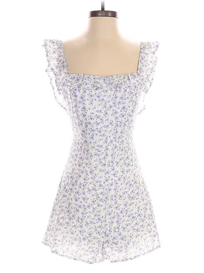 Pre-owned Elodie Casual Dress In Purple