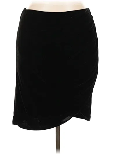 Pre-owned Elodie Casual Skirt In Black