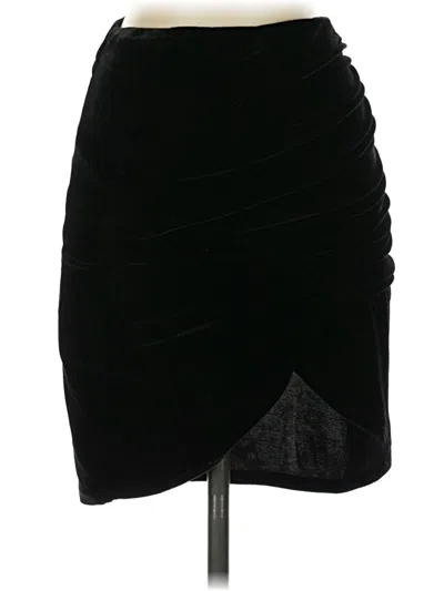 Pre-owned Elodie Casual Skirt In Black