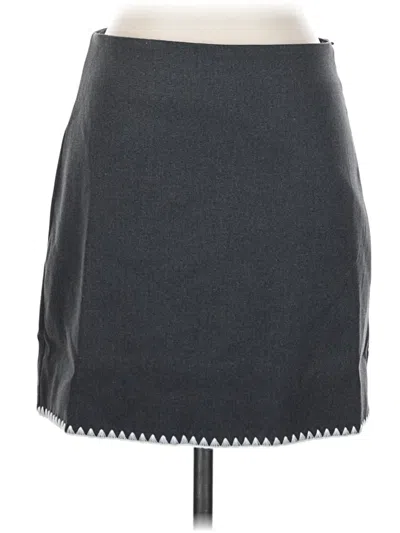 Pre-owned Elodie Casual Skirt In Gray