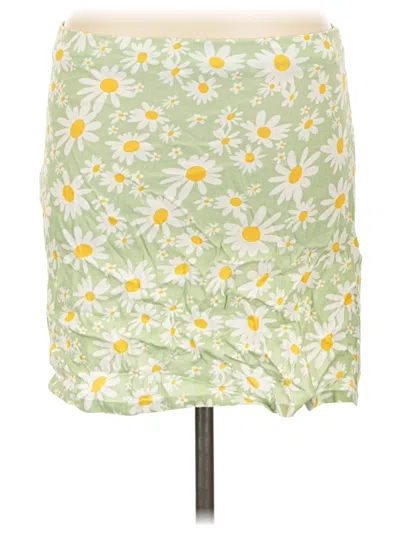 Pre-owned Elodie Casual Skirt In Green
