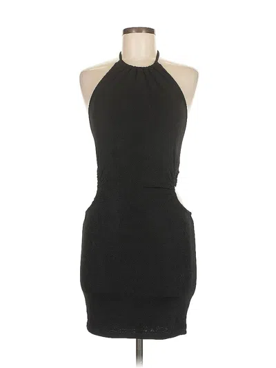 Pre-owned Elodie Cocktail Dress In Black
