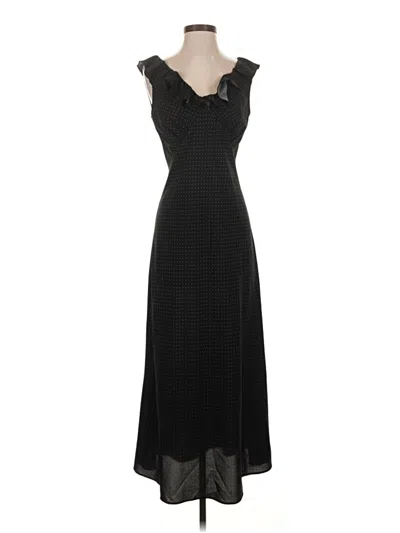 Pre-owned Elodie Cocktail Dress In Black