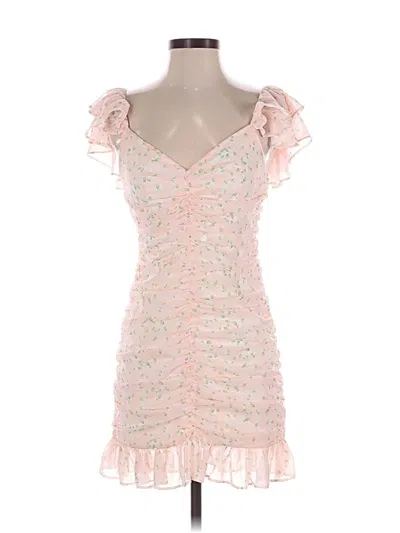Pre-owned Elodie Cocktail Dress In Pink