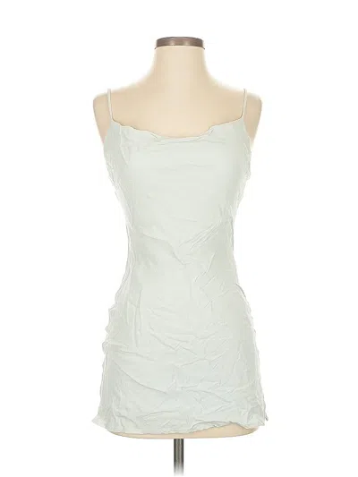 Pre-owned Elodie Cocktail Dress In White