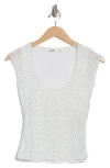Elodie Ditsy Cap Sleeve Top