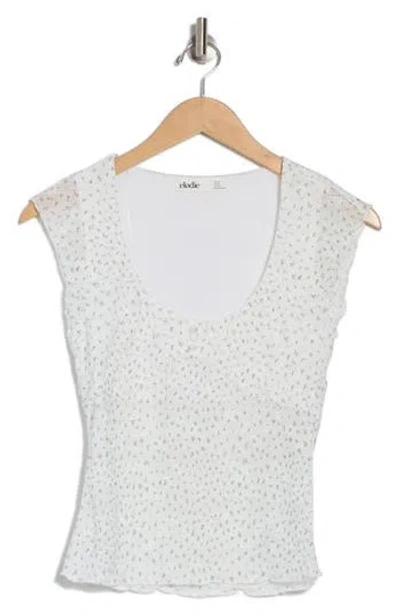 Elodie Ditsy Cap Sleeve Top