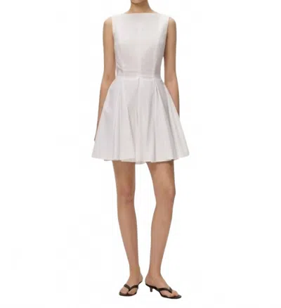 Elodie Elex Mini Dress In White
