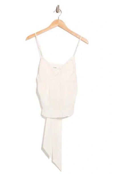 Elodie Embroidered Tie Back Tank Top