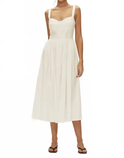 Elodie Ena Dress In White