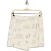Elodie Faux Wrap Miniskort
