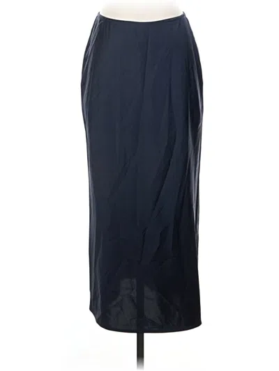 Pre-owned Elodie Formal Skirt In Blue