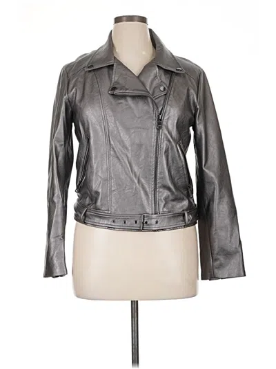 Pre-owned Elodie Jacket In Gray