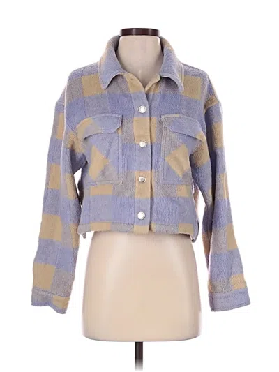 Pre-owned Elodie Jacket In Purple