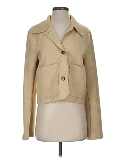 Pre-owned Elodie Jacket In Tan