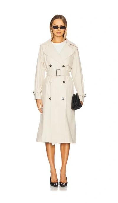 Elodie Mason Trench Coat In 卡其