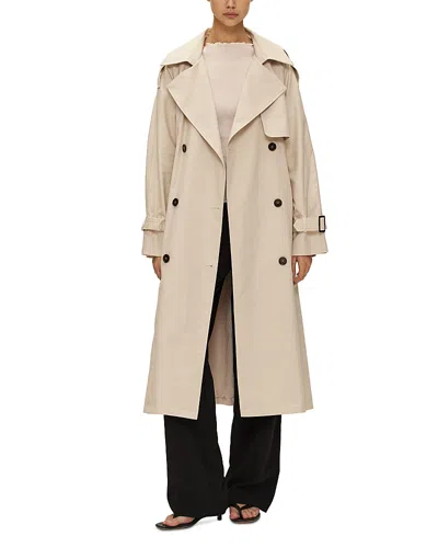 Elodie Mason Trench Coat In Khaki