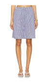 Elodie Miley Stripe Short In Navy