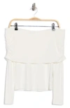 Elodie Off The Shoulder Top In White