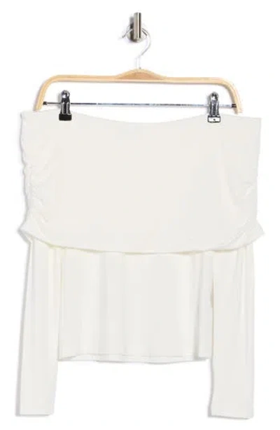 Elodie Off The Shoulder Top In White