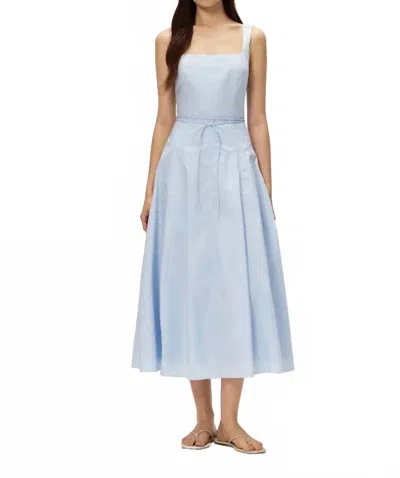 Elodie Penn Midi Dress In Blue
