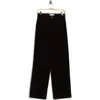 Elodie Pleated Corduroy Pants In Black