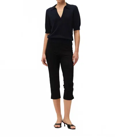 Elodie Ponti Capri Pants In Black