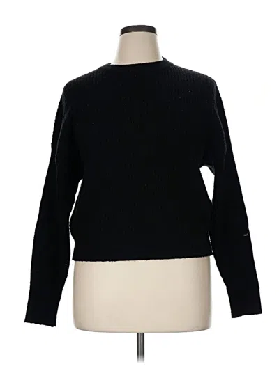 Pre-owned Elodie Pullover Sweater In Black