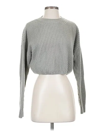 Pre-owned Elodie Pullover Sweater In Gray