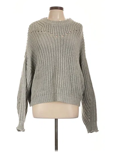 Pre-owned Elodie Pullover Sweater In Gray