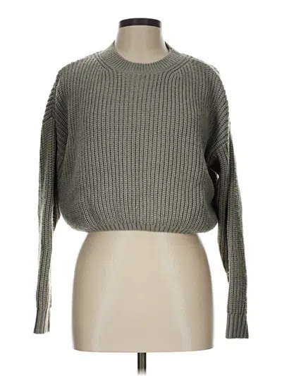 Pre-owned Elodie Pullover Sweater In Green