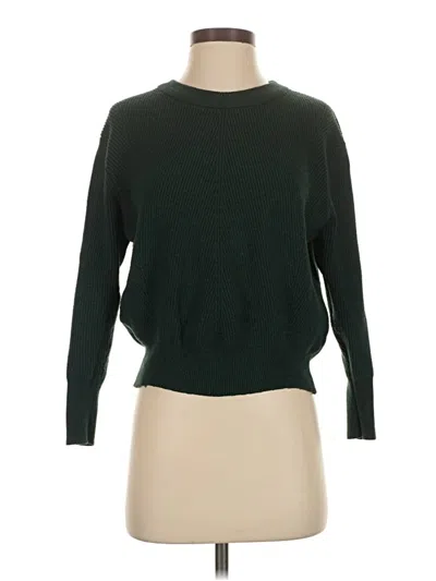 Pre-owned Elodie Pullover Sweater In Green