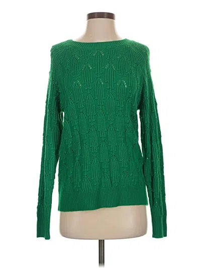 Pre-owned Elodie Pullover Sweater In Green