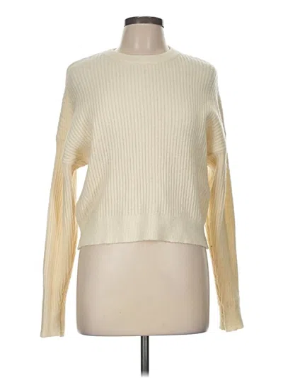 Pre-owned Elodie Pullover Sweater In Ivory