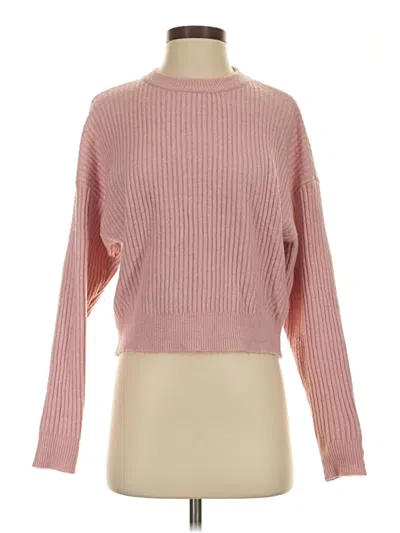 Pre-owned Elodie Pullover Sweater In Pink