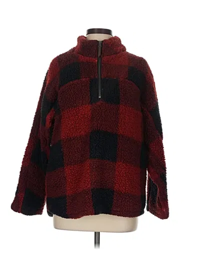 Pre-owned Elodie Pullover Sweater In Red