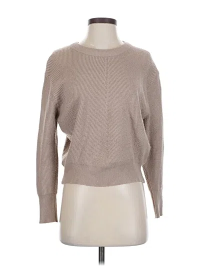 Pre-owned Elodie Pullover Sweater In Tan