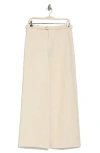 Elodie Relaxed Belted Trousers In Cream