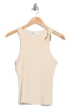 Elodie Ring Detail Tank In Neutral