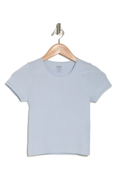 Elodie Short Sleeve Seamless T-shirt In Blue