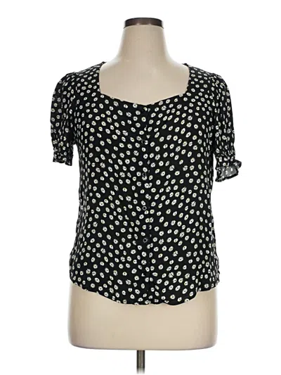Pre-owned Elodie Short Sleeve T-shirt In Black