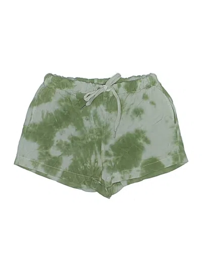Pre-owned Elodie Shorts In Green