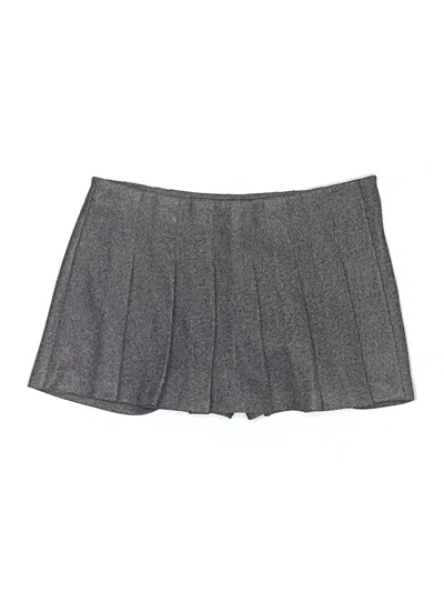 Pre-owned Elodie Skort In Gray