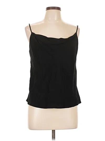 Pre-owned Elodie Sleeveless Blouse In Black