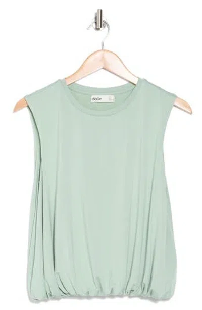 Elodie Sleeveless Bubble Hem Top