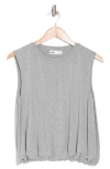 Elodie Sleeveless Bubble Hem Top