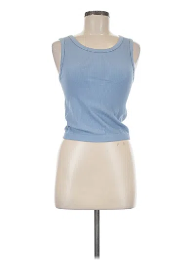 Pre-owned Elodie Sleeveless T-shirt In Blue
