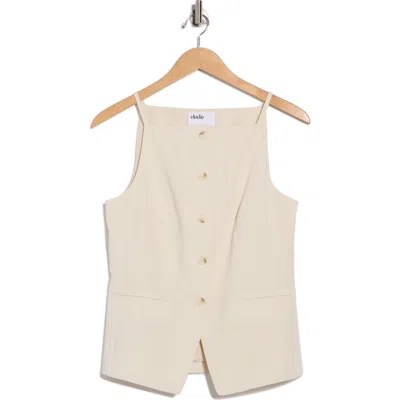 Elodie Square Neck Vest In Sand